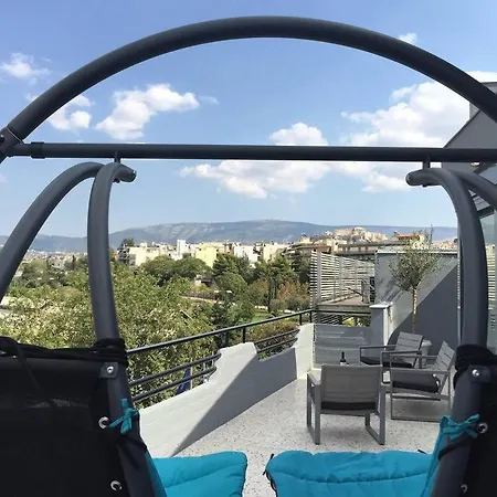 Ferienwohnung Designer Loft In Heart Of Athens Nightlife Exterior foto