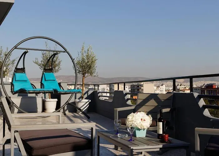 Designer Loft In Heart Of Athens Nightlife